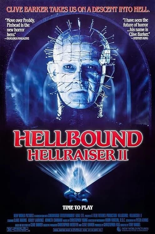 Hellbound: Hellraiser II film posteri