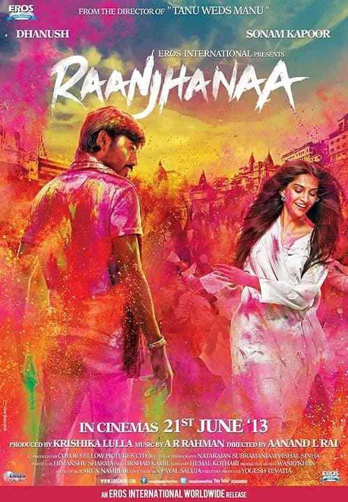 Raanjhanaa film posteri
