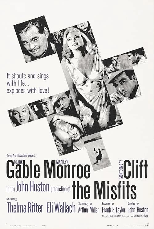 The Misfits film posteri