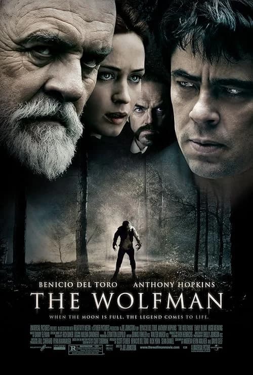 The Wolfman film posteri